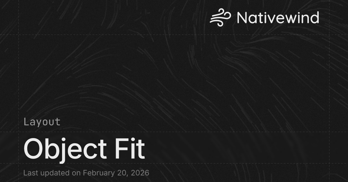 Object Fit