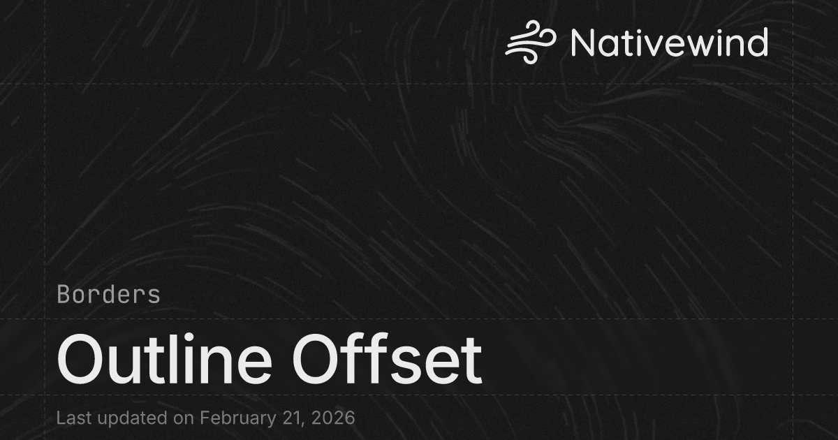 Outline Offset