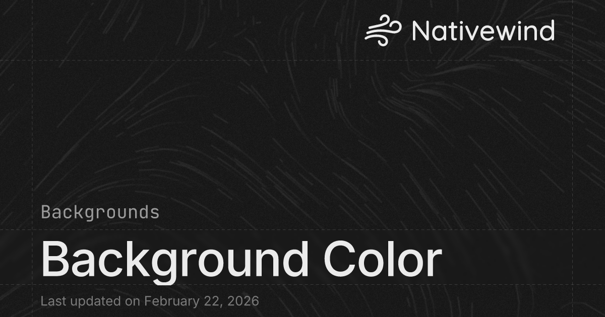 Background Color