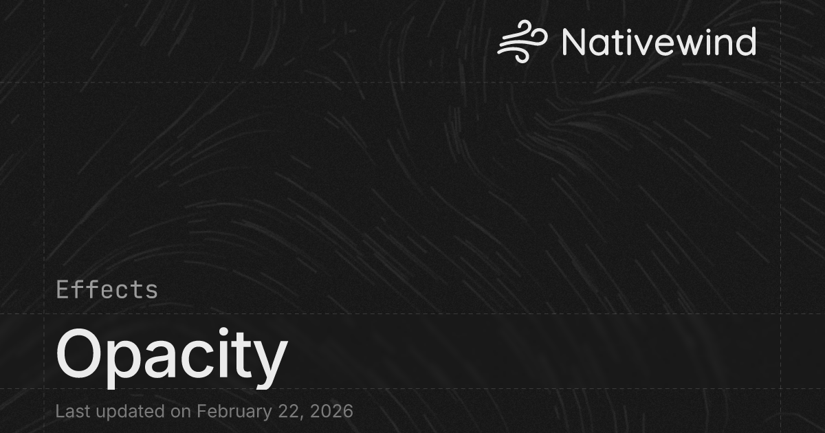 Opacity