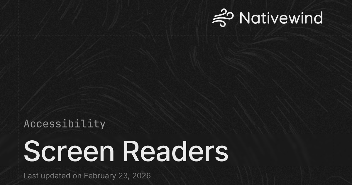 Screen Readers