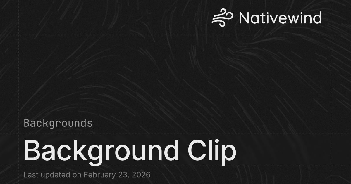Background Clip